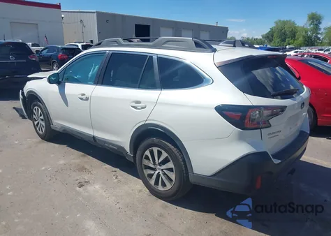 2020 Subaru Outback Premium from USA, damaged, VIN 4S4BTAEC4L3206543